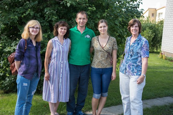 saulus mardosa and family in krokiaukolus with irma